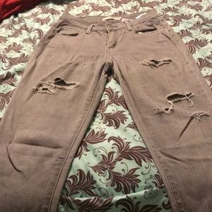 Grey Skinny jeans